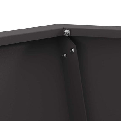 Focolare Nero 50 x 50 x 40 cm Acciaio