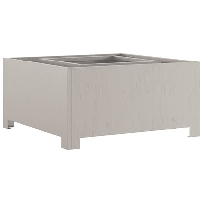 Focolare Marrone 60 x 60 x 30 cm Acciaio