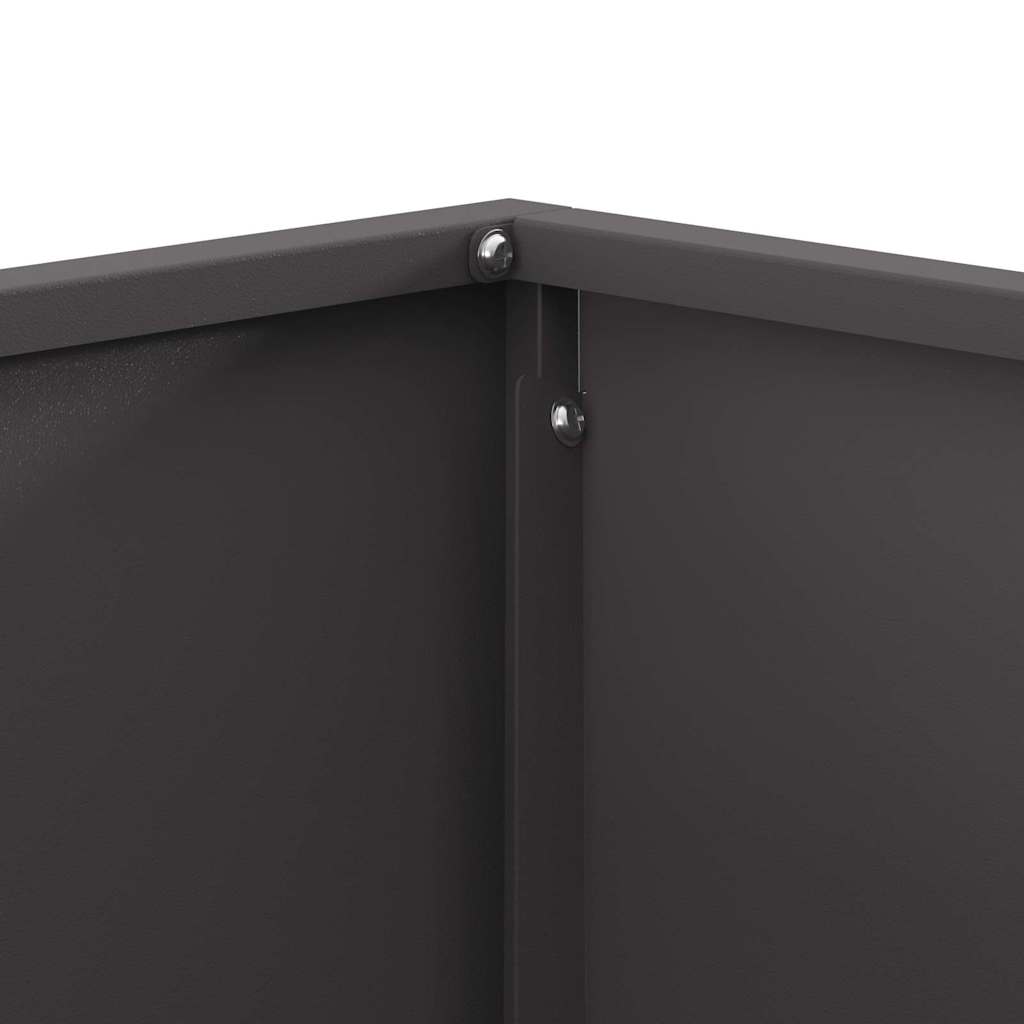 Focolare Nero 60 x 60 x 30 cm Acciaio