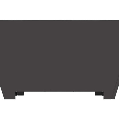 Focolare Nero 80 x 80 x 40 cm Acciaio