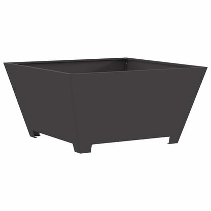 Focolare Nero 80 x 80 x 40 cm Acciaio