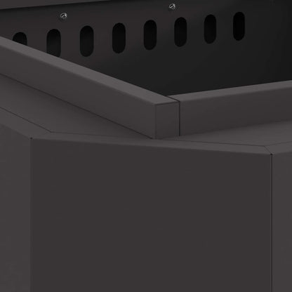 Focolare Senza Fumi Nero 58 x 58 x 51 cm