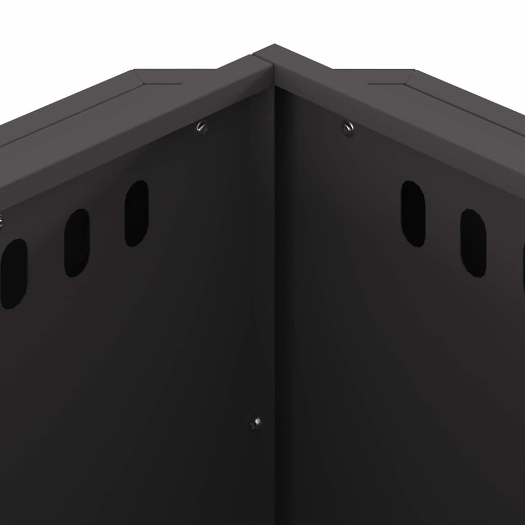 Focolare Senza Fumi Nero 58 x 58 x 51 cm