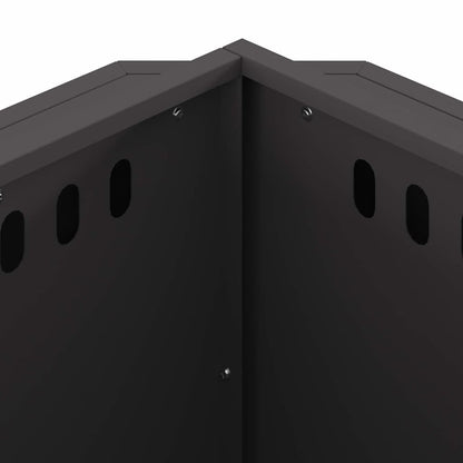 Focolare Senza Fumi Nero 58 x 58 x 51 cm