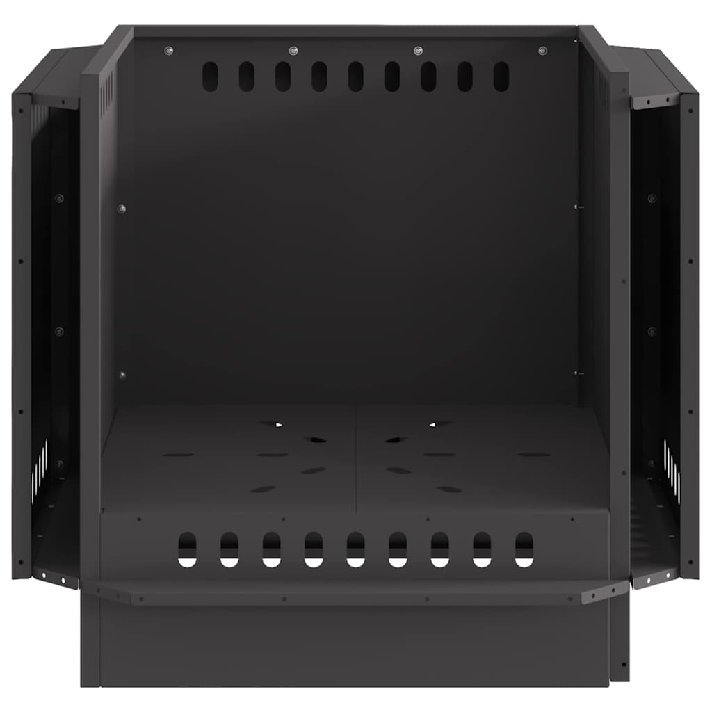 Focolare Senza Fumi Nero 58 x 58 x 51 cm