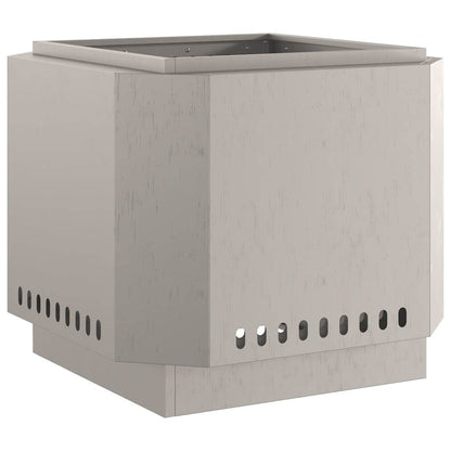 Focolare Senza Fumi Marrone 58 x 58 x 51 cm Acciaio