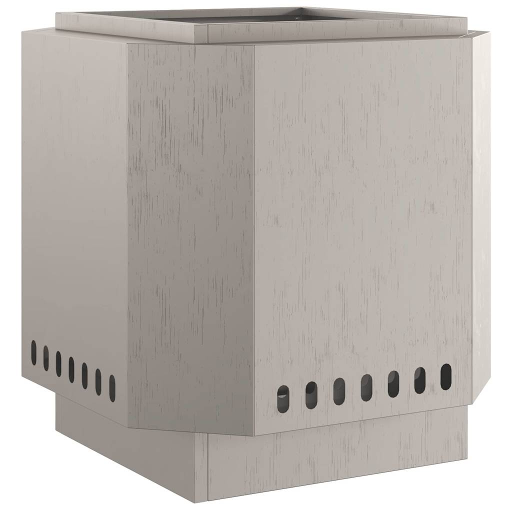 Focolare Senza Fumi Marrone 48 x 48 x 51 cm Acciaio