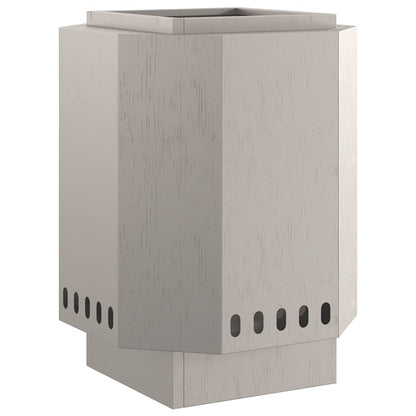 Focolare Senza Fumi Marrone 38 x 38 x 51 cm Acciaio