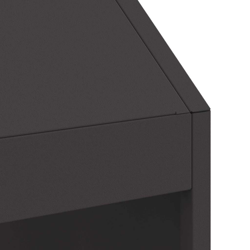 Focolare Nero 50 x 50 x 100 cm Acciaio