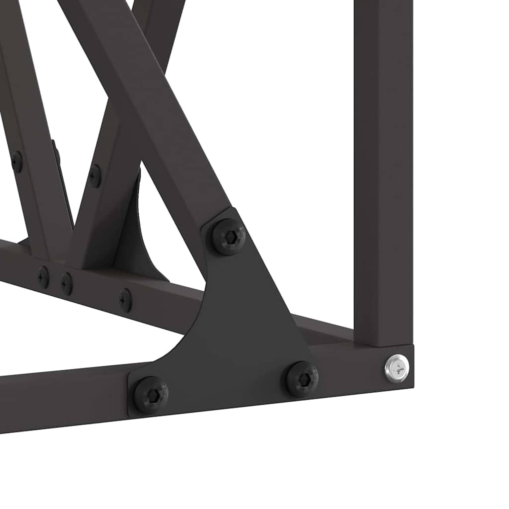 Focolare Marrone 50 x 50 x 35 cm Acciaio