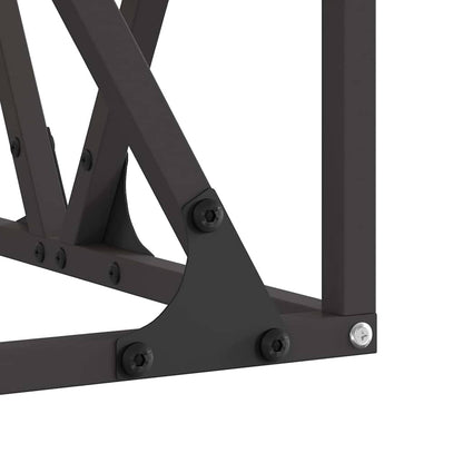 Focolare Marrone 50 x 50 x 35 cm Acciaio