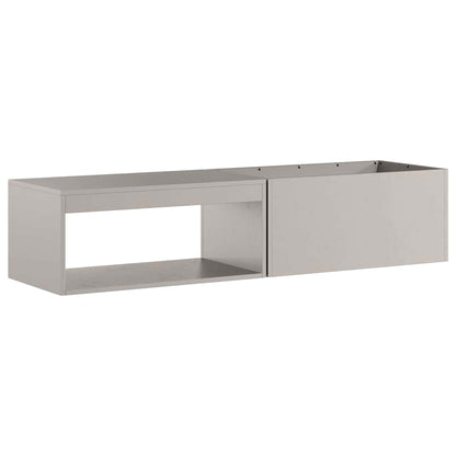 Focolare Marrone 160 x 45 x 35 cm Acciaio