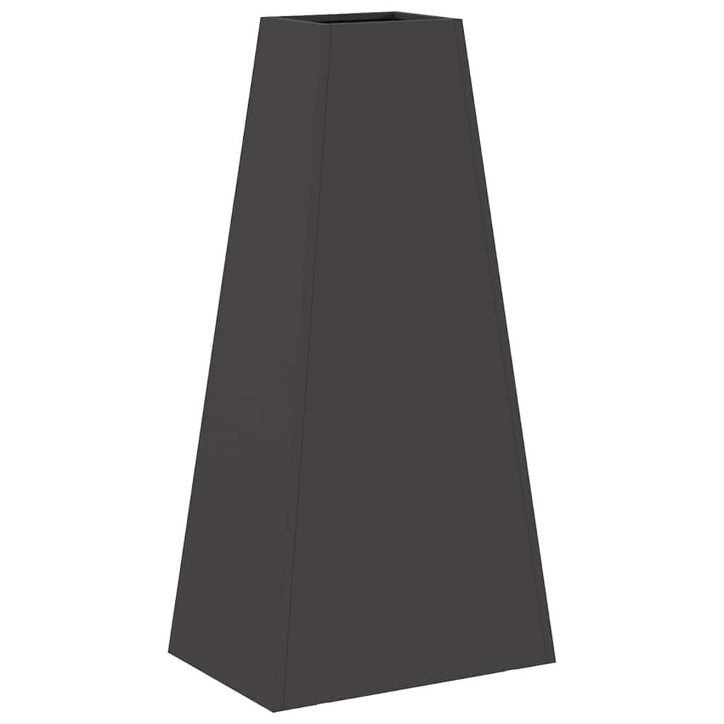Focolare Nero 50 x 35 x 100 cm Acciaio