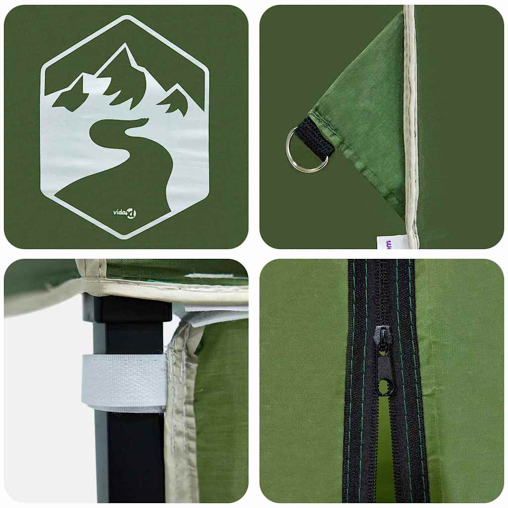Tenda Gazebo Verde 194 x 194 x 251 cm Tessuto | homemem39