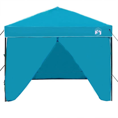Tenda Gazebo Blu 243 x 243 x 251 cm Tessuto | homemem39