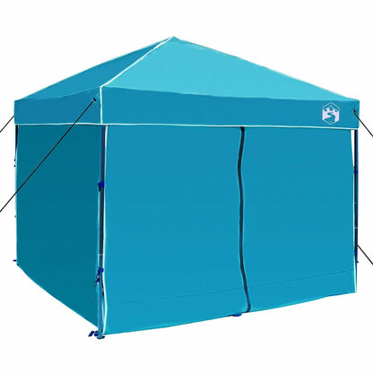 Tenda Gazebo Blu 243 x 243 x 251 cm Tessuto | homemem39