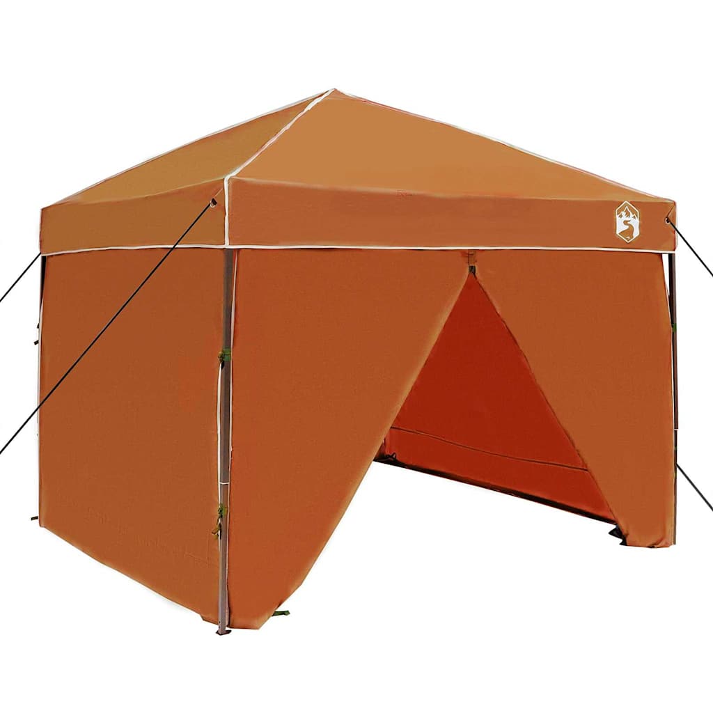 Tenda Gazebo Arancione 243 x 243 x 251 cm Tessuto | homemem39