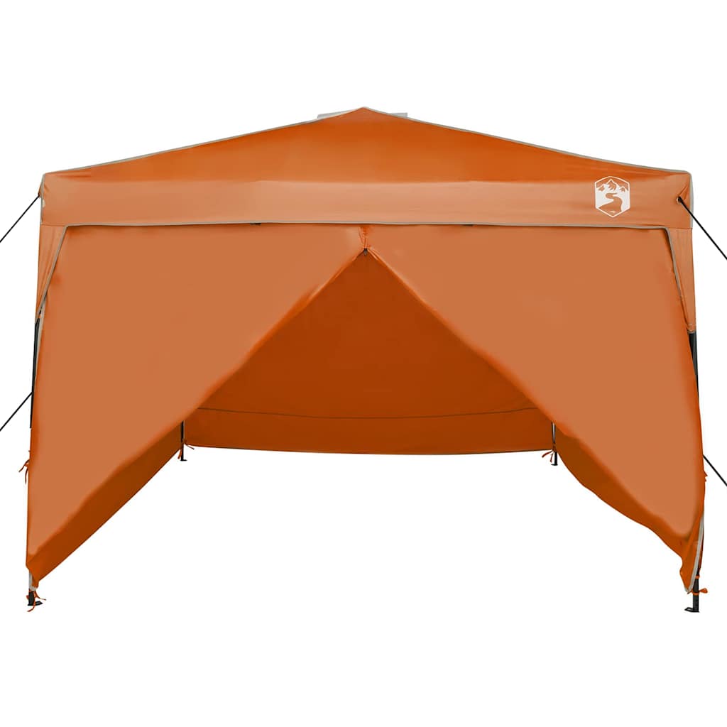 Tenda Gazebo Arancione 290 x 290 x 251 cm Tessuto | homemem39