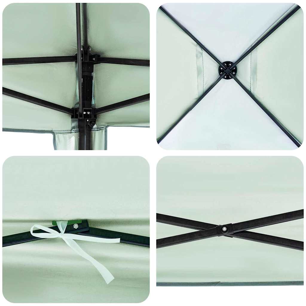 Tenda Gazebo Verde 290 x 290 x 251 cm Tessuto | homemem39