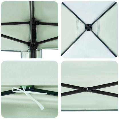 Tenda Gazebo Verde 290 x 290 x 251 cm Tessuto | homemem39