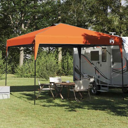Tenda Gazebo Arancione 290 x 290 x 251 cm Tessuto | homemem39