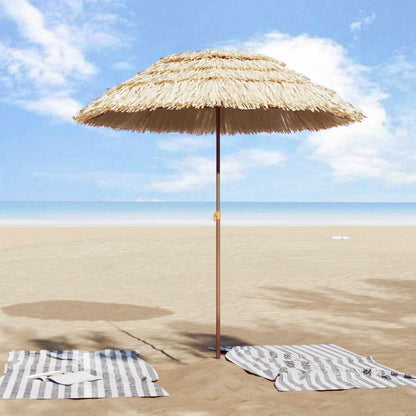 Ombrellone da Spiaggia Naturale 160 x 160 x 196 cm | homemem39