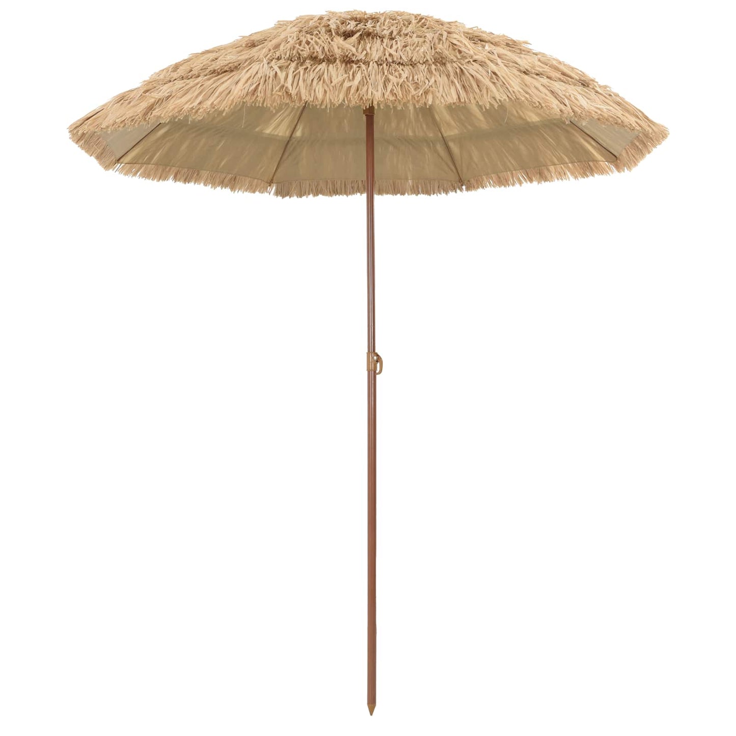 Ombrellone da Spiaggia Naturale 160 x 160 x 196 cm | homemem39