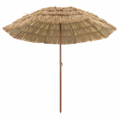 Ombrellone da Spiaggia Naturale 255 x 255 x 255 cm