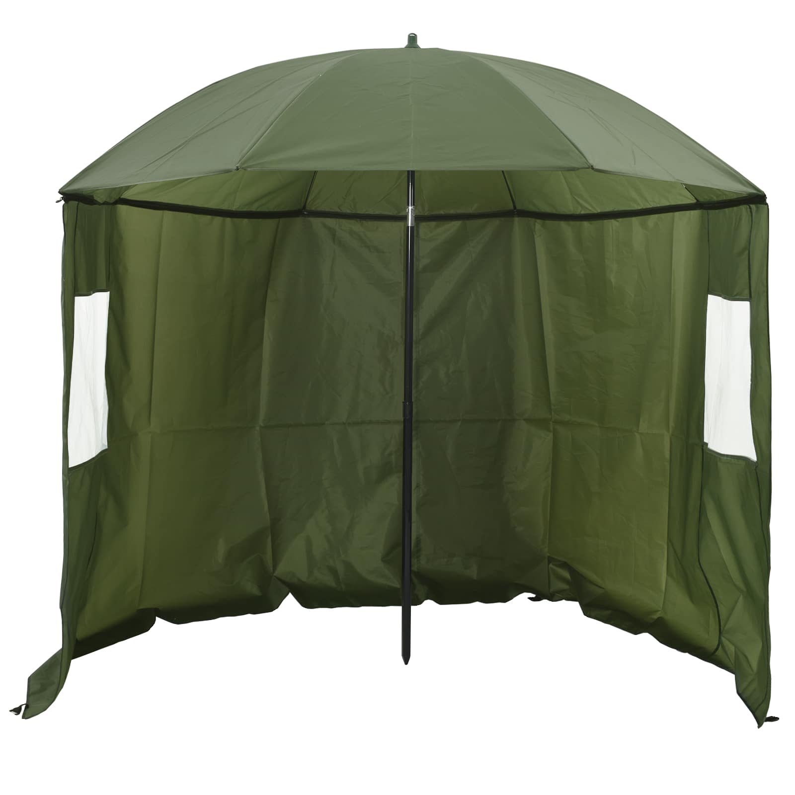 Ombrellone da Pesca Giallo militare 220 x 185 cm | homemem39