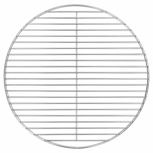Griglia per barbecue Argento 43 x 43 cm Acciaio inossidabile