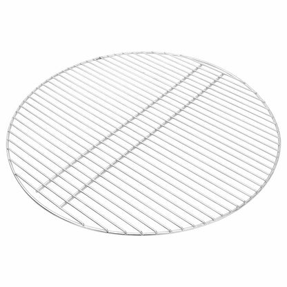 Griglia per barbecue Argento 60 x 60 cm Acciaio inossidabile