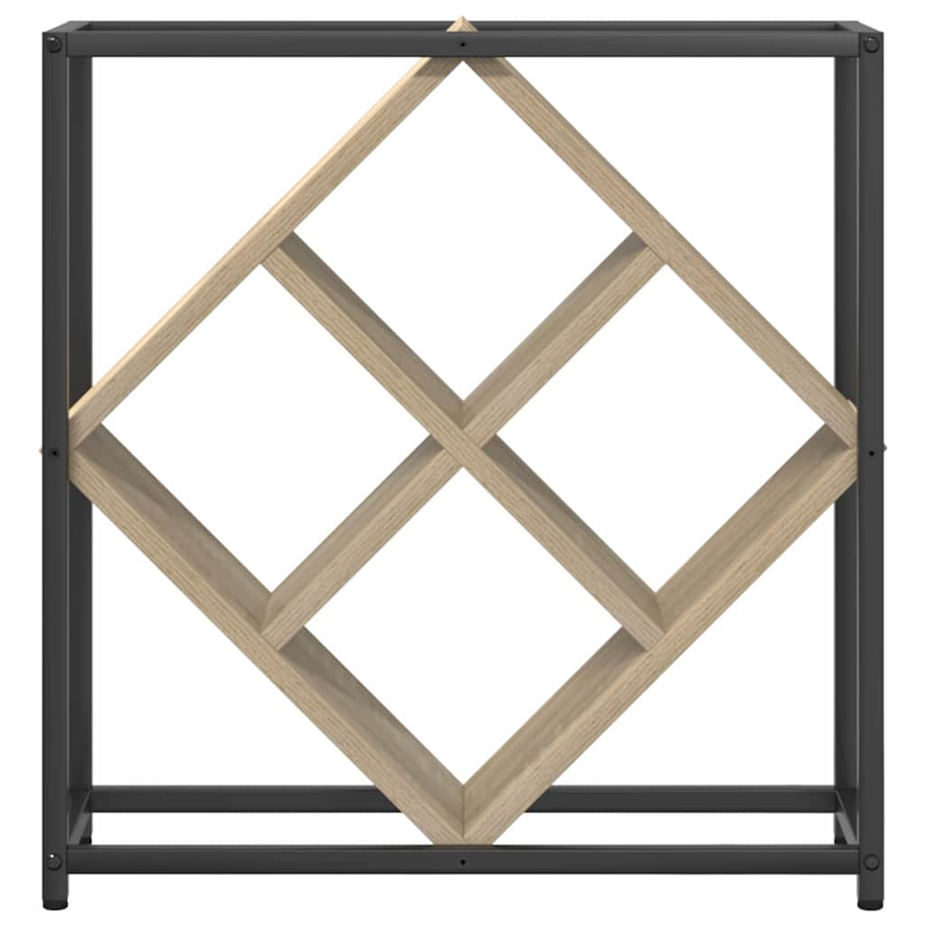 Portabottiglie rovere sonoma 51 x 18 x 52,5 cm