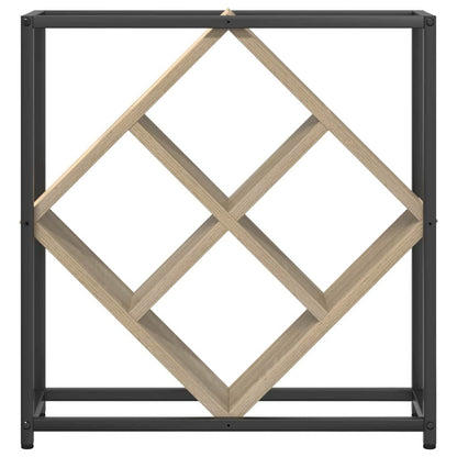 Portabottiglie rovere sonoma 51 x 18 x 52,5 cm