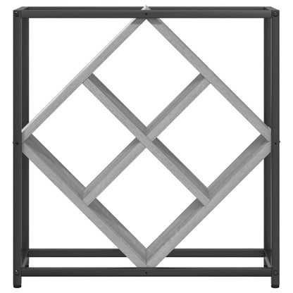 Portabottiglie Grigio 51 x 18 x 52,5 cm Legno multistrato