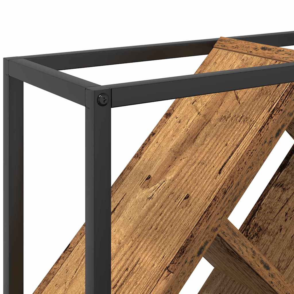 Portabottiglie Legno vecchio 51 x 18 x 52,5 cm