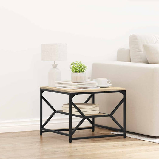 Tavolino da salotto rovere sonoma 51 x 50 x 40 cm