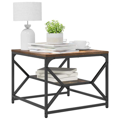 Tavolino da salotto Rovere fumé 51 x 50 x 40 cm