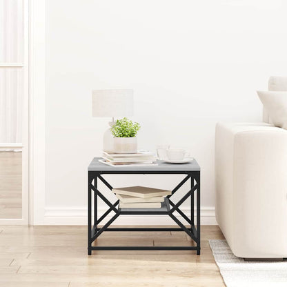 Tavolino da salotto Grigio Sonoma 51 x 50 x 40 cm | homemem39