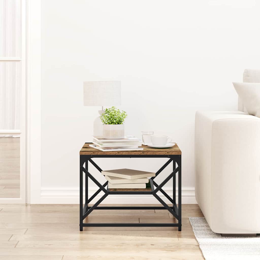 Tavolino da salotto Legno vecchio 51 x 50 x 40 cm