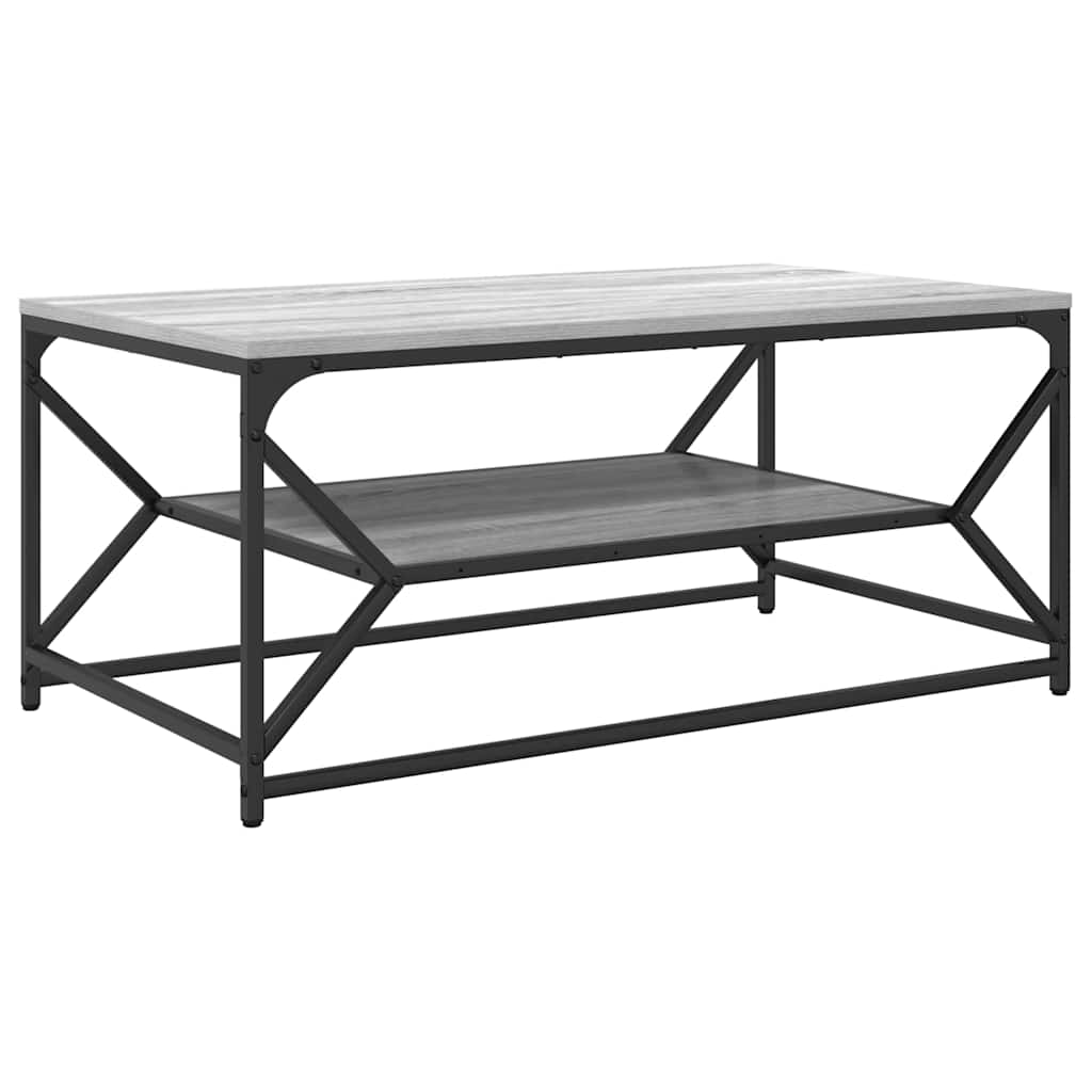 Tavolino da salotto Grigio Sonoma 90 x 50 x 40 cm | homemem39