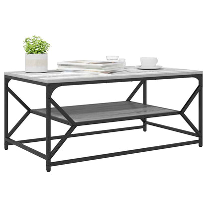 Tavolino da salotto Grigio Sonoma 90 x 50 x 40 cm | homemem39