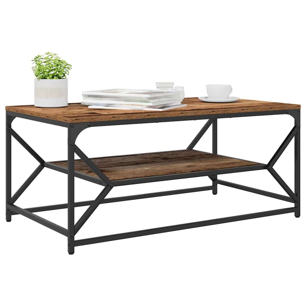 Tavolino da salotto Legno vecchio 90 x 50 x 40 cm | homemem39
