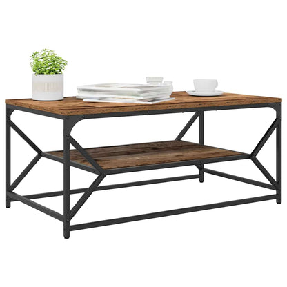 Tavolino da salotto Legno vecchio 90 x 50 x 40 cm | homemem39