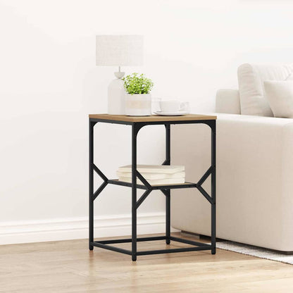 Tavolo laterale rovere artigianale 41 x 40 x 60 cm