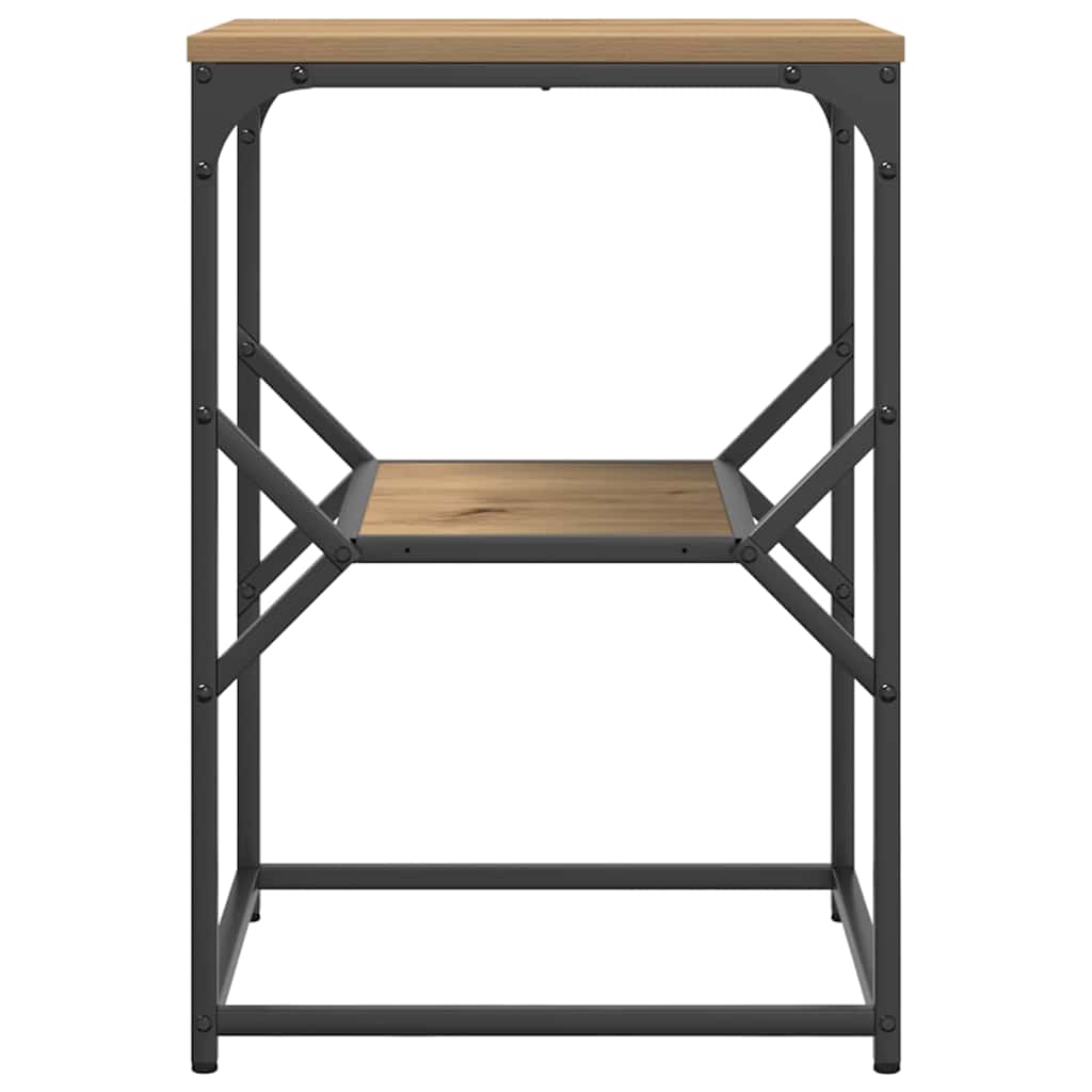 Tavolo laterale rovere artigianale 41 x 40 x 60 cm