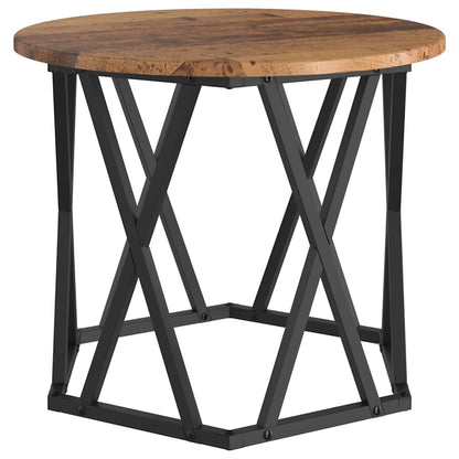 Tavolo laterale 2 pcs Legno di recupero 50 x 50 x 40 cm