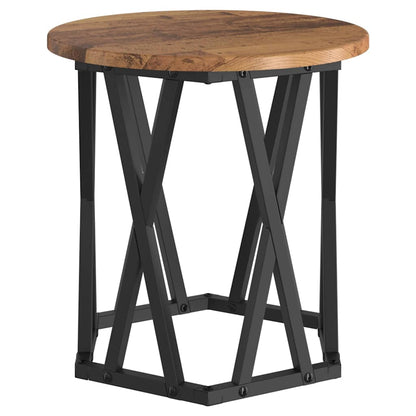 Tavolo laterale 2 pcs Legno di recupero 50 x 50 x 40 cm