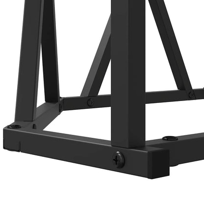 Tavolino da salotto Rovere nero 80 x 80 x 42 cm
