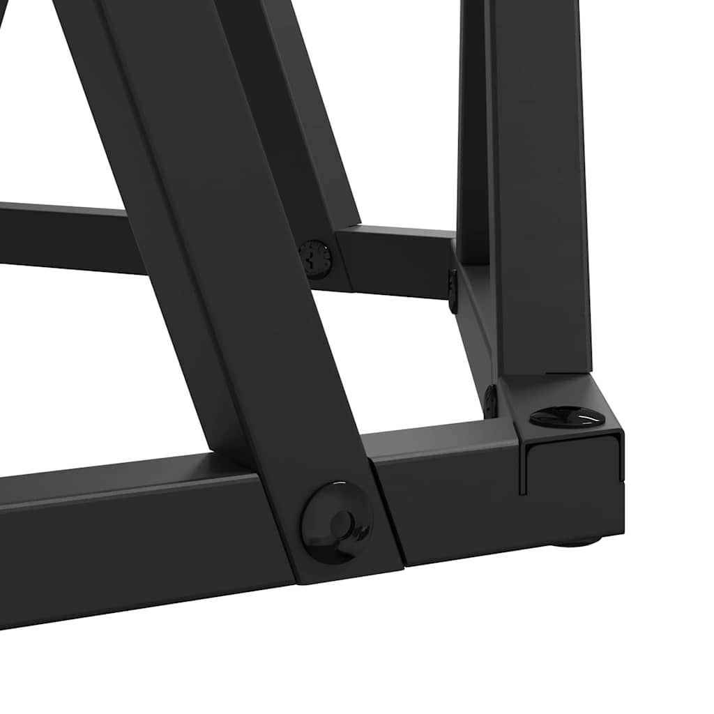 Tavolino da salotto 2 pcs Rovere nero 50 x 50 x 50 cm