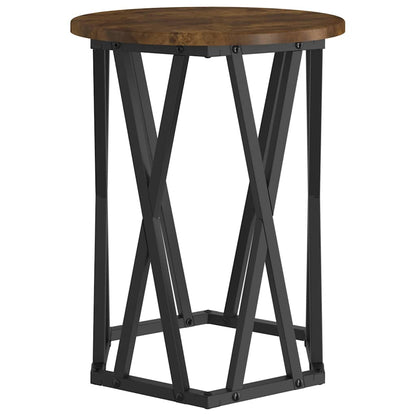 Tavolino da salotto 2 pcs Rovere fumo 50 x 50 x 50 cm